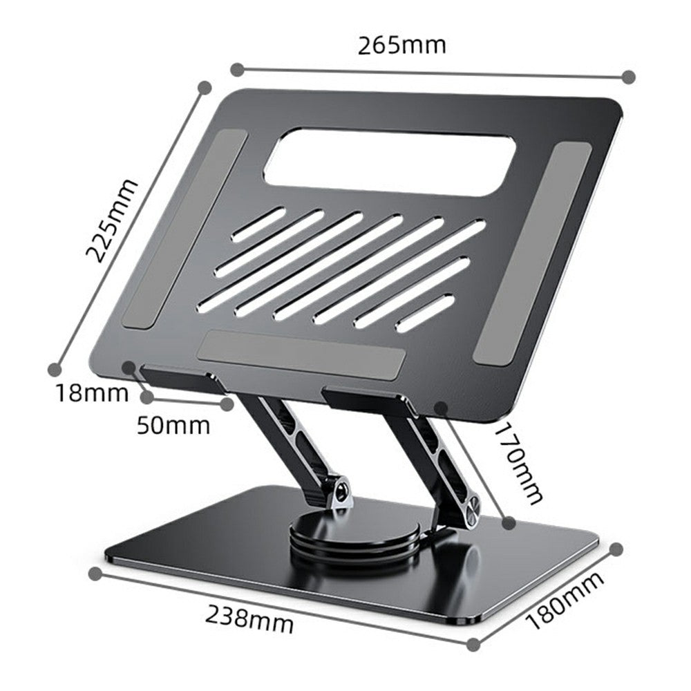 L305 Adjustable Tablet Stand Aluminum Alloy Cooling Design Desktop Holder for Laptops