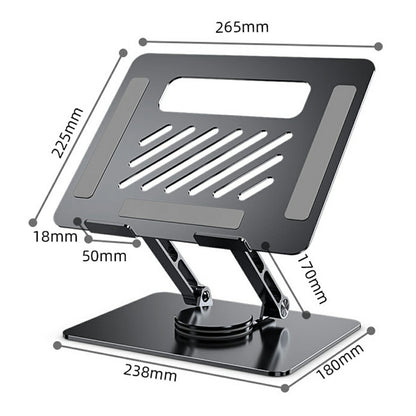 L305 Adjustable Tablet Stand Aluminum Alloy Cooling Design Desktop Holder for Laptops