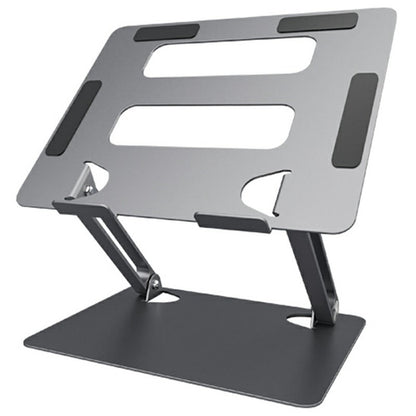 L303 Aluminum Alloy Adjustable Tablet Stand for Devices Up To 17.3 Inch Foldable Cooling Laptop Riser