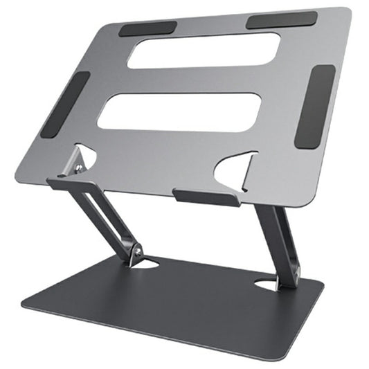 L303 Aluminum Alloy Adjustable Tablet Stand for Devices Up To 17.3 Inch Foldable Cooling Laptop Riser