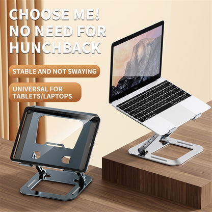 J30 Adjustable Foldable Laptop Stand Portable Alloy Steel Desktop Notebook Cooling Riser