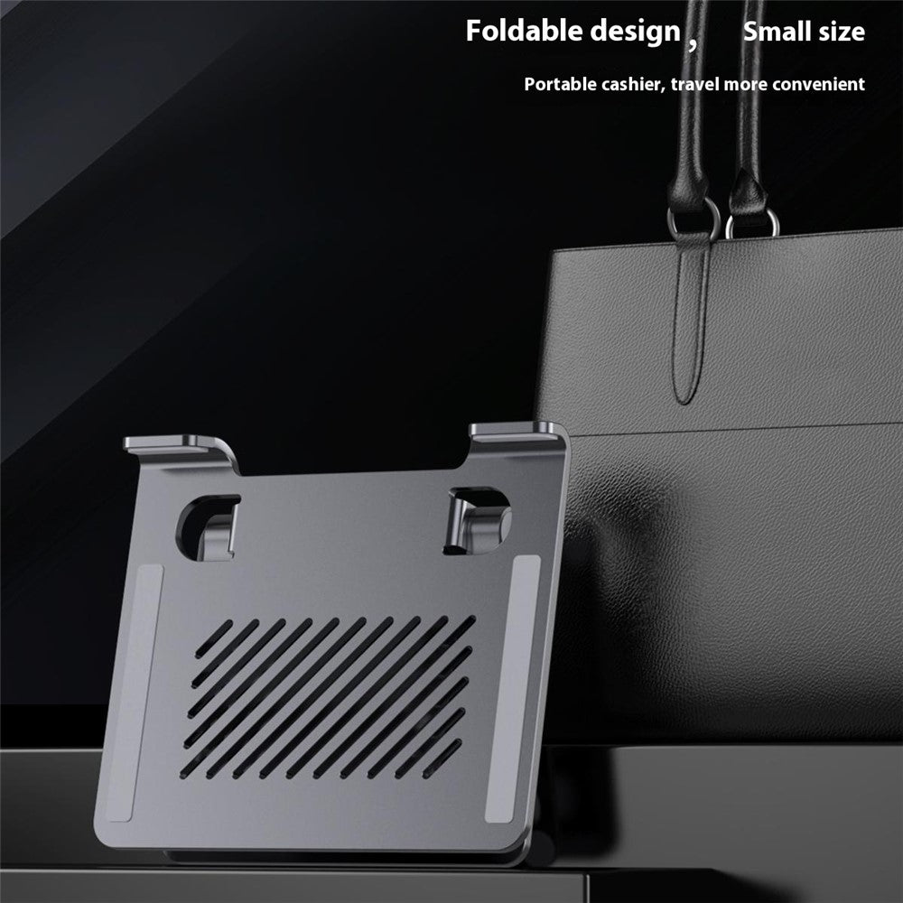 J26S Desktop Universal Tablet Stand Alloy Steel Metal Foldable Height Adjustable Holder