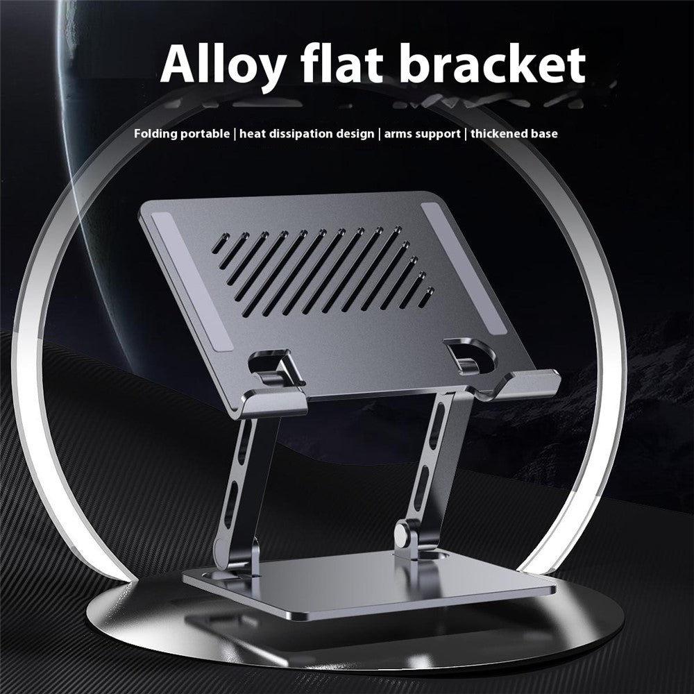 J26S Desktop Universal Tablet Stand Alloy Steel Metal Foldable Height Adjustable Holder
