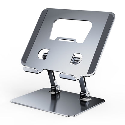 J18S Alloy Steel Live Streaming Phone Tablet Stand 360 Degree Rotation Desktop Holder