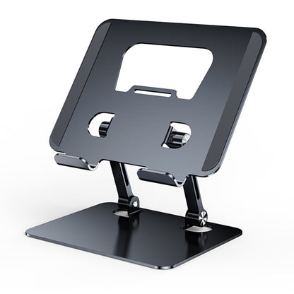 J18S Alloy Steel Live Streaming Phone Tablet Stand 360 Degree Rotation Desktop Holder