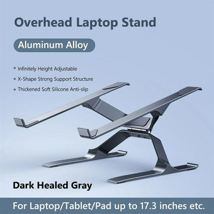 P70 X Shape Aluminum Alloy Stand for Laptop / Tablet Height Adjustable Foldable Cooling Bracket
