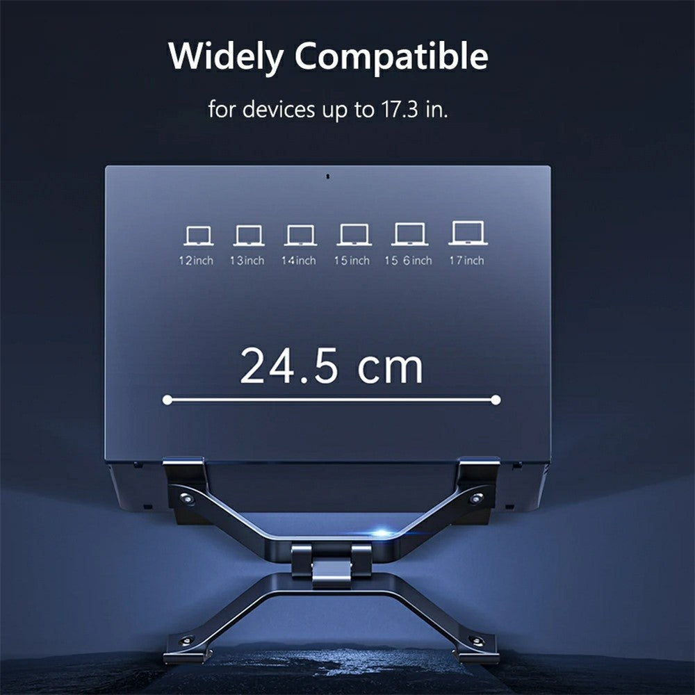 P70 X Shape Aluminum Alloy Stand for Laptop / Tablet Height Adjustable Foldable Cooling Bracket