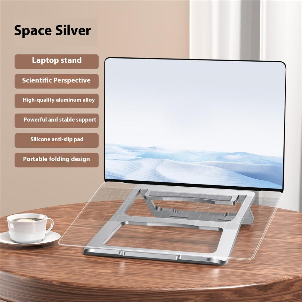 F2 17.3 inch Laptops Stand Aluminum Alloy Heat Dissipation Notebook Desk Riser