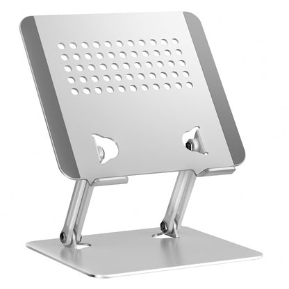 0031 Adjustable Height Angle Laptop Stand Desktop Cooling Metal Support for Notebook / Tablet, Basic Model