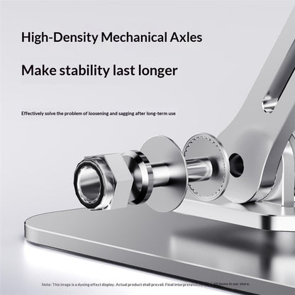 0031 Adjustable Height Angle Laptop Stand Desktop Cooling Metal Support for Notebook / Tablet, Basic Model