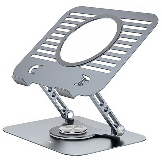 XUNDD XDHO-079 Hollow Out Laptop Stand 360 Degree Rotatable Foldable Carbon Steel Desktop Notebook Bracket