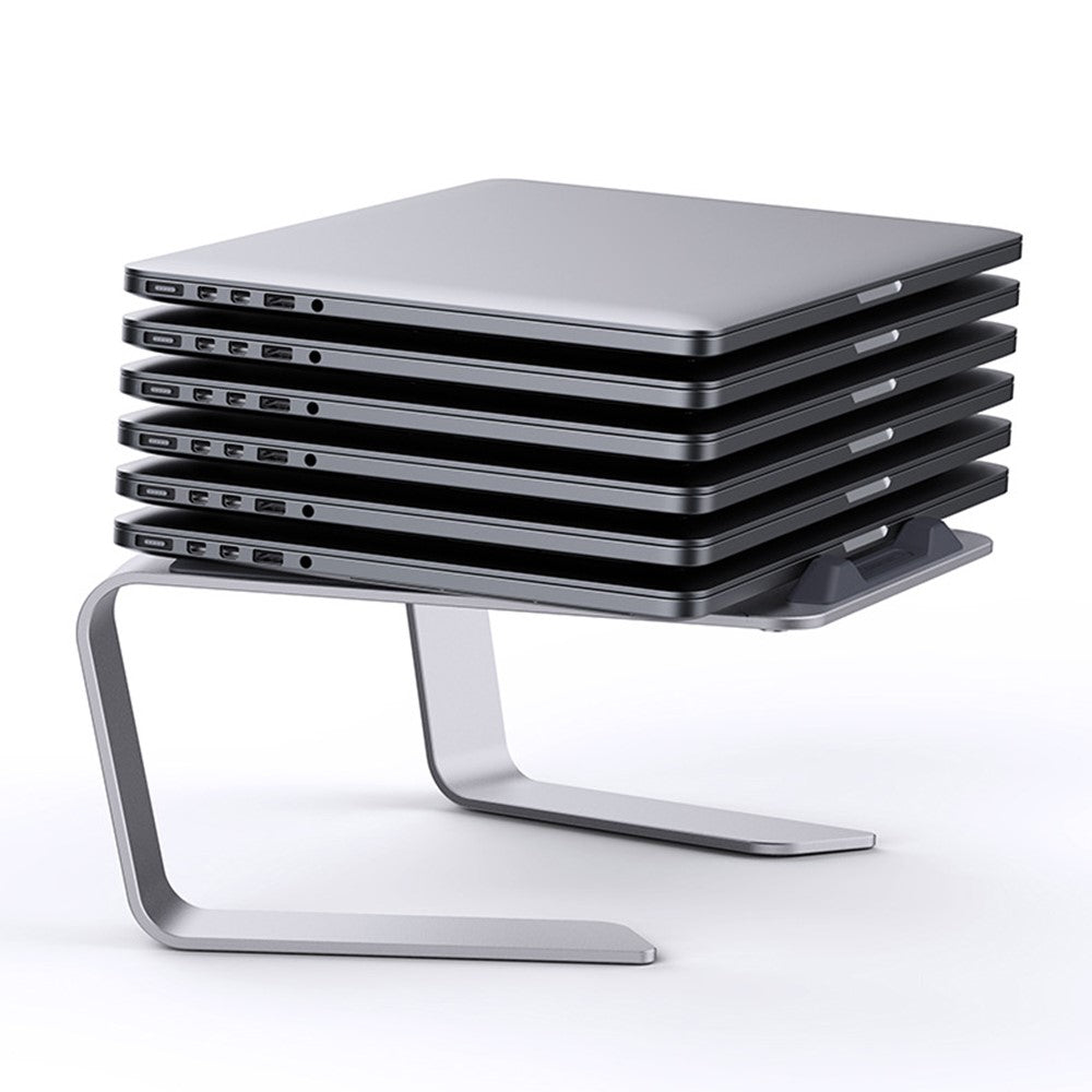 BONERUY P49 Desktop 11-15 Inch Notebook Computer Stand Portable Aluminum Alloy Fast Heat Dissipation Laptop Riser Holder
