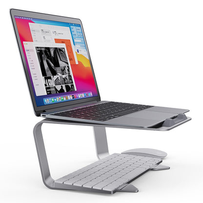 BONERUY P49 Desktop 11-15 Inch Notebook Computer Stand Portable Aluminum Alloy Fast Heat Dissipation Laptop Riser Holder