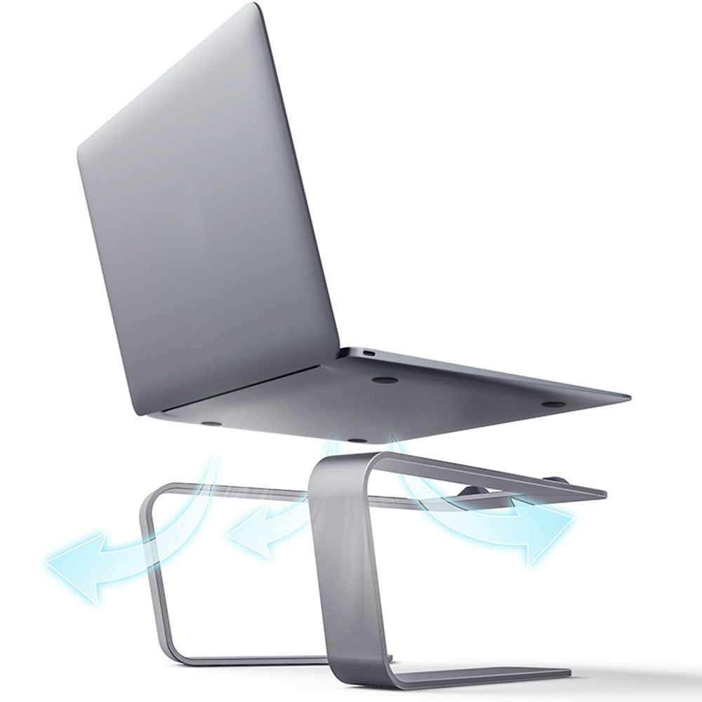BONERUY P49 Desktop 11-15 Inch Notebook Computer Stand Portable Aluminum Alloy Fast Heat Dissipation Laptop Riser Holder