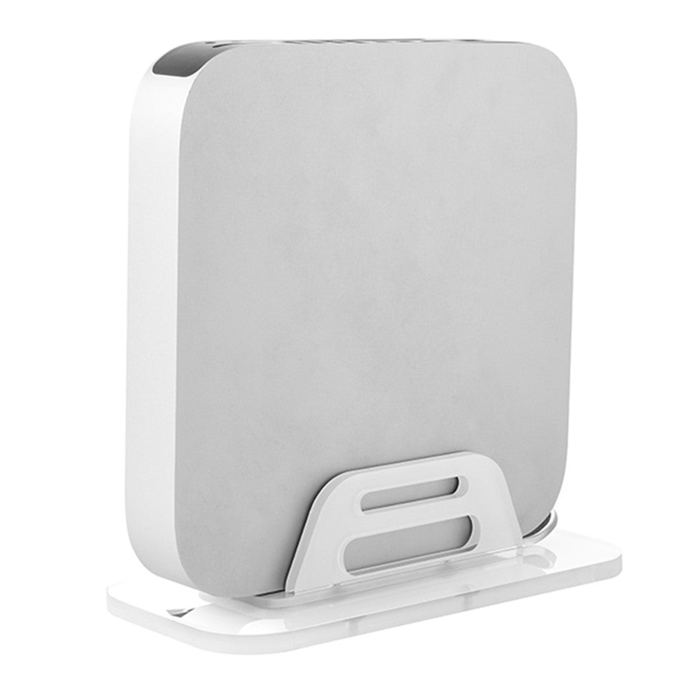 TXESIGN For Mac Mini Holder Stand Organizer Dock Vertical Stand Anti-Slip Desktop Computer Holder
