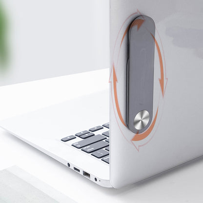 Laptop Side Mount Magnetic Phone Stand Holder PC+Aluminum Alloy Computer Monitor Expansion Bracket