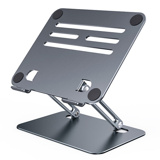 BONERUY P89 Tablet Stand for Desk Hollow Heat Dissipation Adjustable Tablet Holder Carbon Steel Tablet Riser