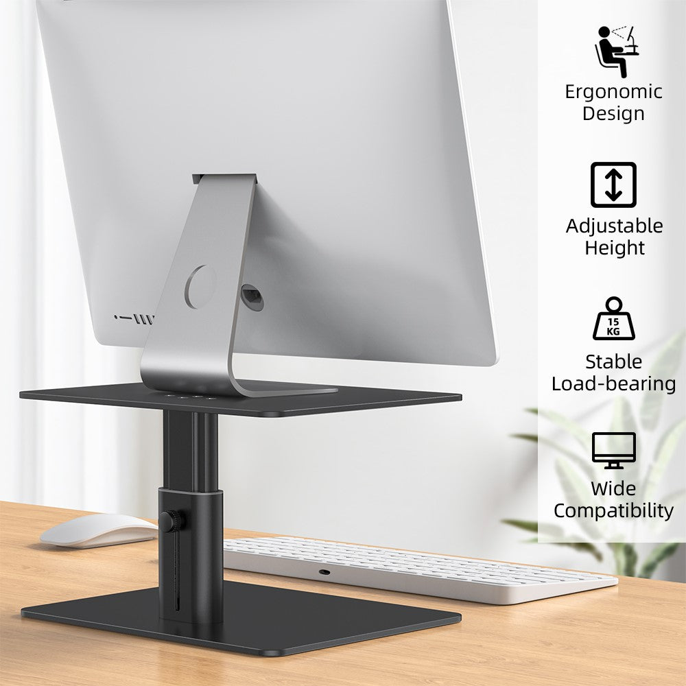 LENUO DL-202 Adjustable Laptop Stand for Desk Aluminum Alloy Laptop Riser Holder