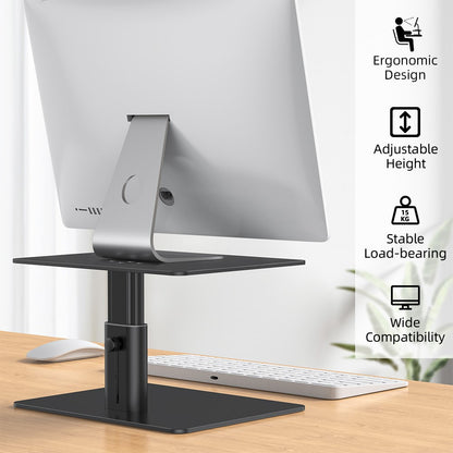 LENUO DL-202 Adjustable Laptop Stand for Desk Aluminum Alloy Laptop Riser Holder