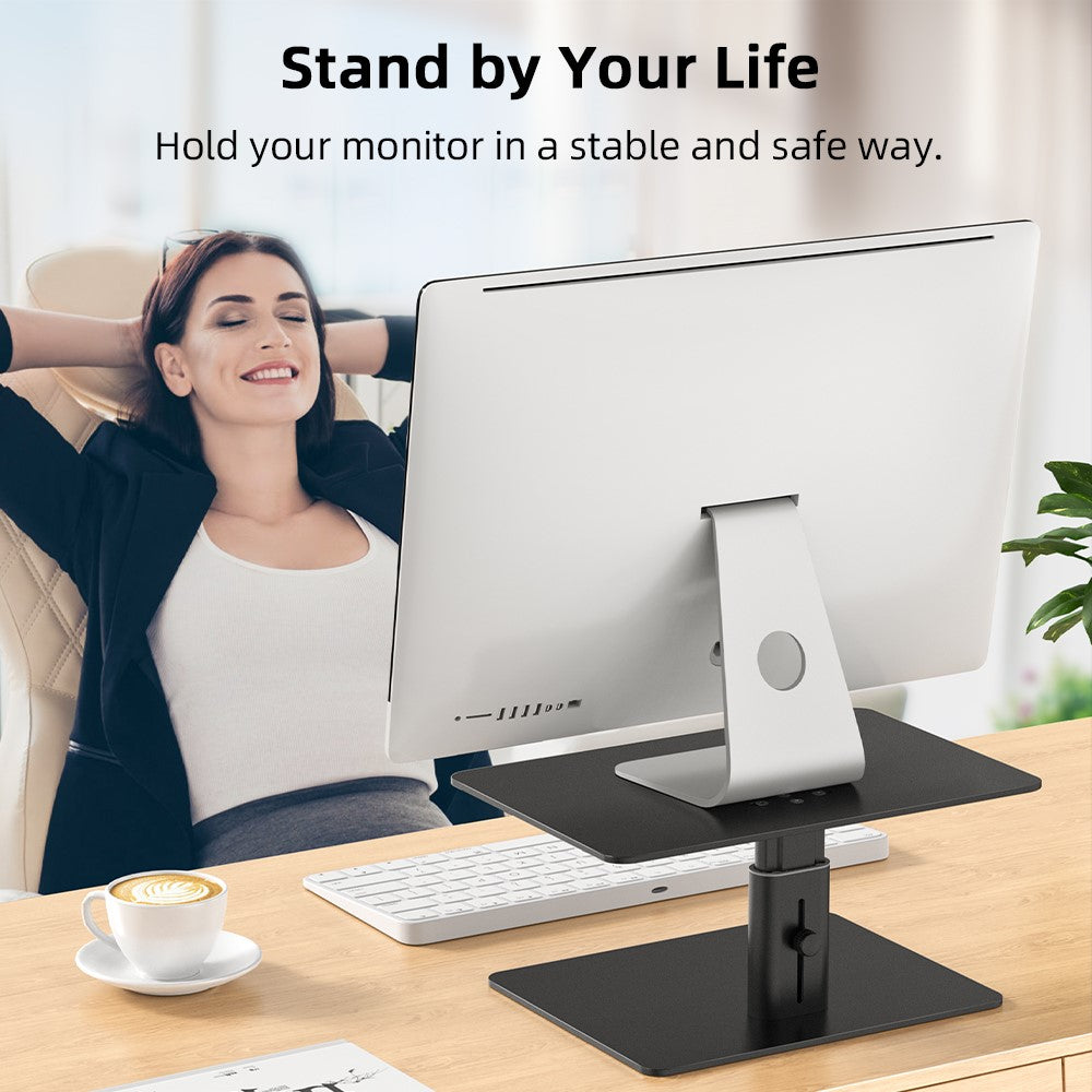 LENUO DL-202 Adjustable Laptop Stand for Desk Aluminum Alloy Laptop Riser Holder