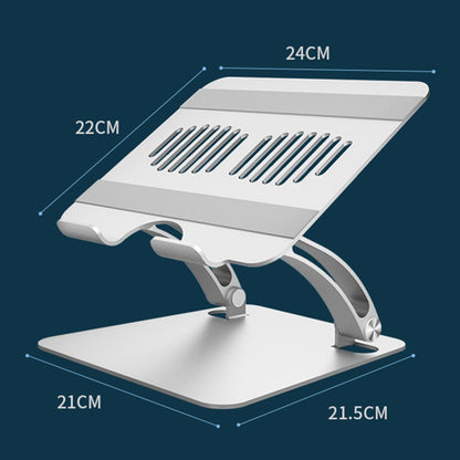 AS010-BMW Desktop Laptop Stand Holder Aluminum Alloy Notebook Computer Riser