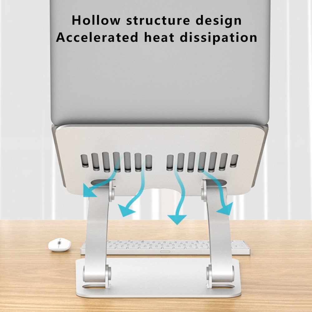 AS010-BMW Desktop Laptop Stand Holder Aluminum Alloy Notebook Computer Riser