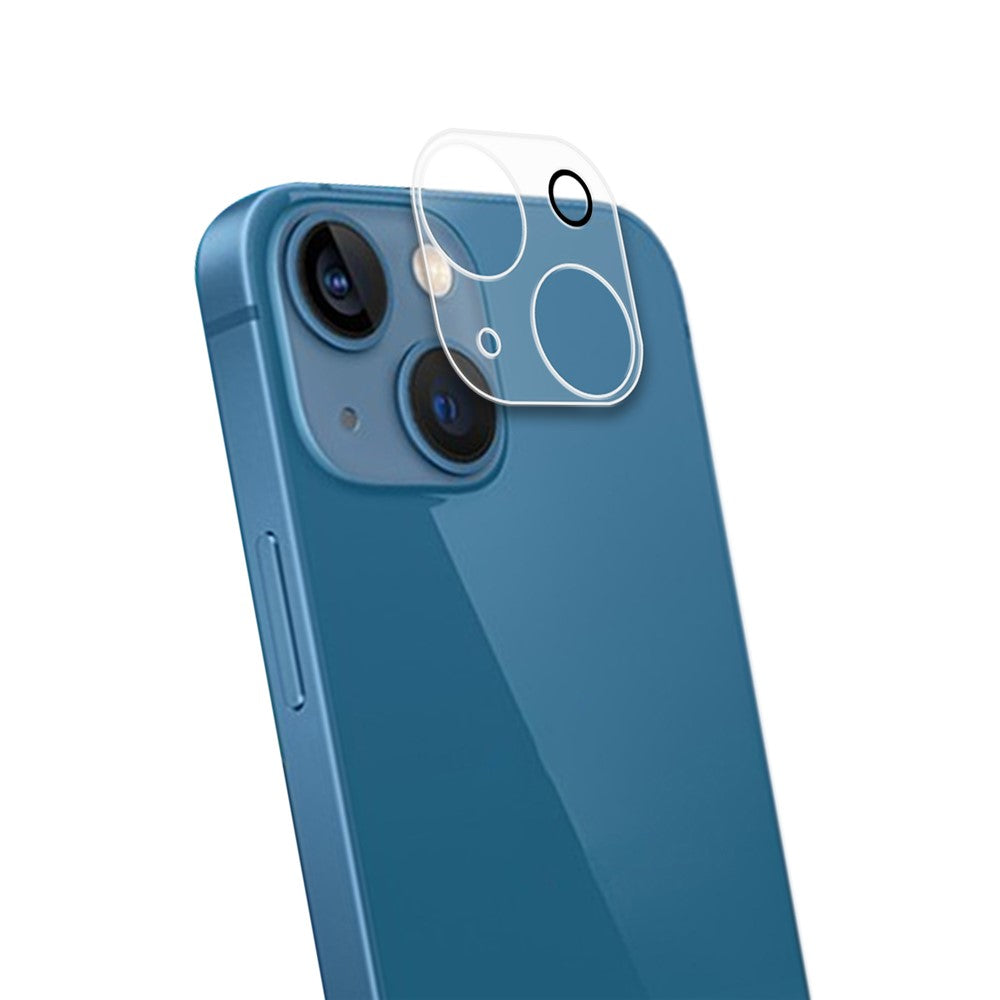 For iPhone 14 Plus 6.7 inch Full Covering High Transparency Anti-explosion AGC Glass Rear Camera Lens Protector