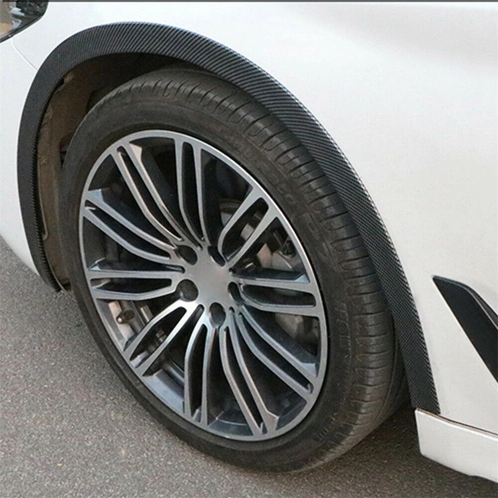 3.5cm Width Universal Car Wheel Eyebrow PVC Protector Strip Wheel Arch Fender Trim Strip, 1.5m