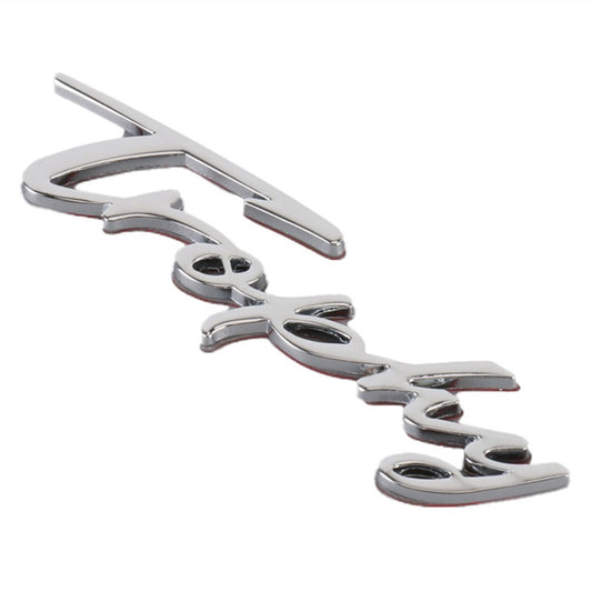 TROPHY Letter Aluminum Alloy Label Decor Self Adhesive Car Decal Sticker SUV Decoration