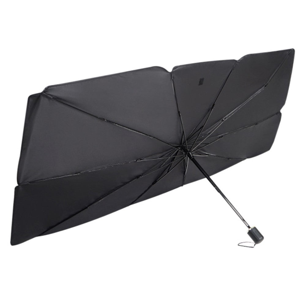 SBT-5024 Foldable 10 Skeletons Windshield Sun Shade UPF 50+ UV Rays Blocking Umbrella for Car Windshield