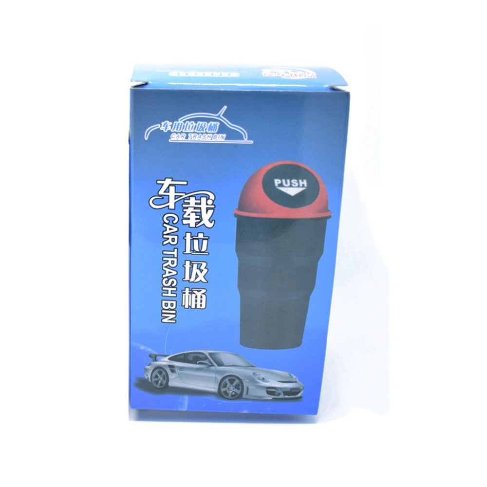 Car Trash Bin Automotive Garbage Can Mini Trash Bin Rubbish Bin Portable Car Trash Can