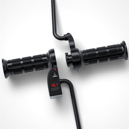 WUPP CS-503A1 1Pair Winter Motorcycle Heated Grips Universal Electric Heating Handlebar 12V Modified Heating Grips E-Bike Warmer Handgrips