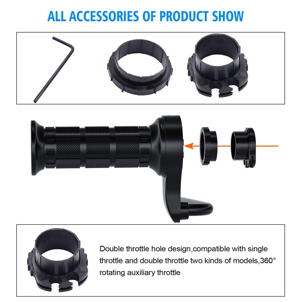 WUPP CS-503A1 1Pair Winter Motorcycle Heated Grips Universal Electric Heating Handlebar 12V Modified Heating Grips E-Bike Warmer Handgrips