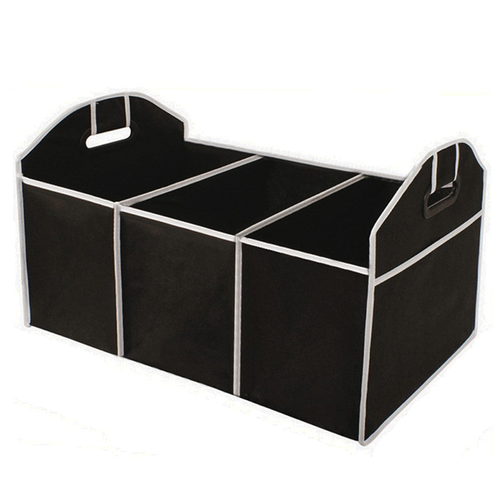BY-145 Multifunction Car Trunk Organizer Foldable Storage Case Collapsible Box with Upgraded Handle