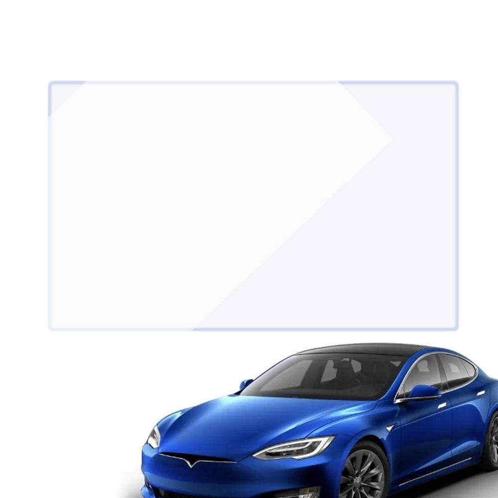 M30117 For Tesla Model 3 / Y In-Dash GPS Screen Film Car Display Navigation Tempered Glass Screen Protector (Anti Blue Light Design)