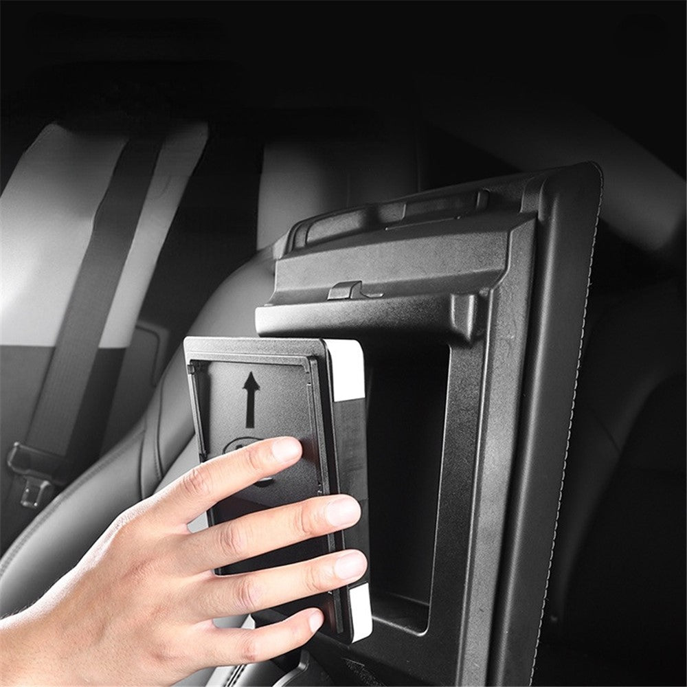 M30153 For Tesla Model 3 / Y Car Center Control Armrest Organizer ABS Storage Box Privacy Protection Container