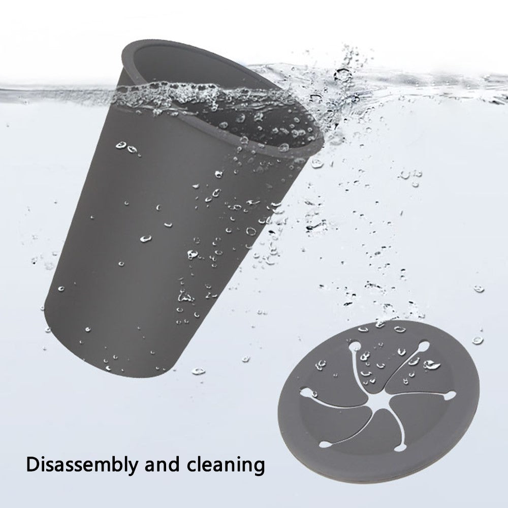 Car Trash Can Garbage Holder Vehicle Door Cup Holder Seat Back Silicone Trash Bin Dustbin