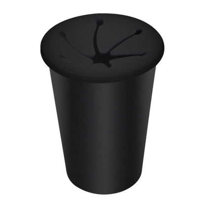 Car Trash Can Garbage Holder Vehicle Door Cup Holder Seat Back Silicone Trash Bin Dustbin