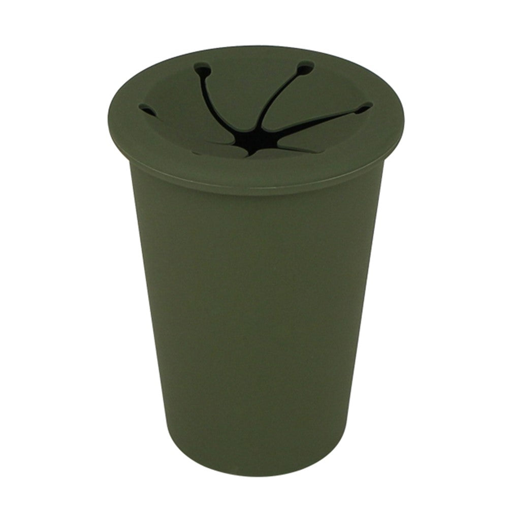 Car Trash Can Garbage Holder Vehicle Door Cup Holder Seat Back Silicone Trash Bin Dustbin
