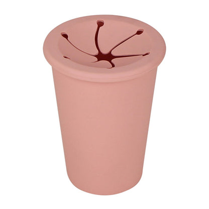 Car Trash Can Garbage Holder Vehicle Door Cup Holder Seat Back Silicone Trash Bin Dustbin