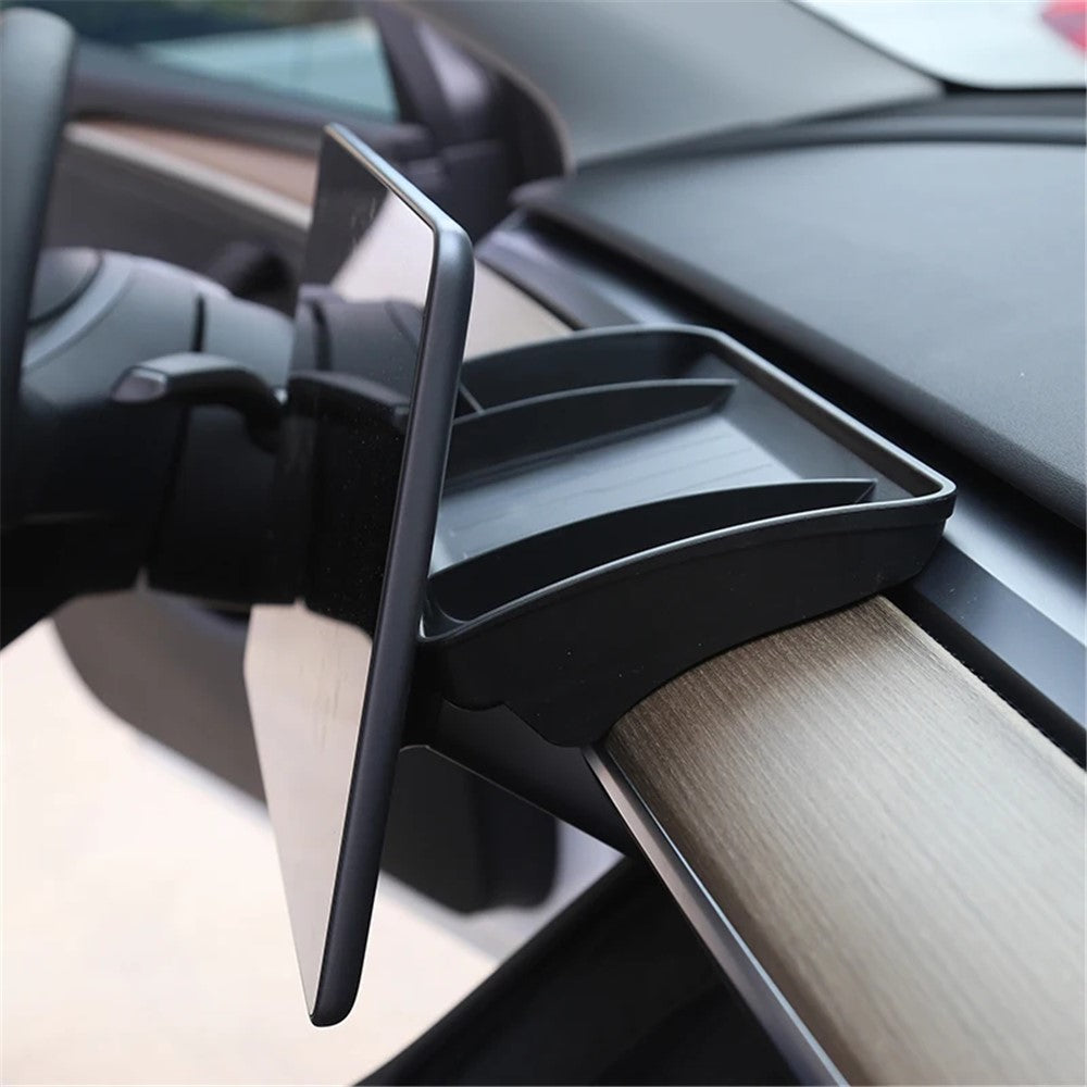 TSL248 For Model Y / 3 TPE Box Car Behind Screen ETC Storage Tray