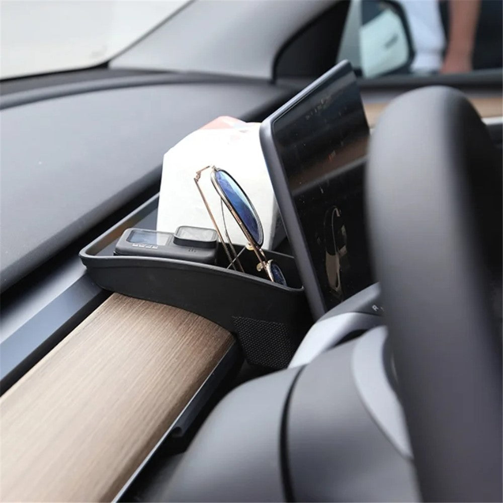 TSL248 For Model Y / 3 TPE Box Car Behind Screen ETC Storage Tray