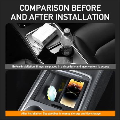 ALZH005 2Pcs / Set For Model Y / 3 Car Center Console Storage Box