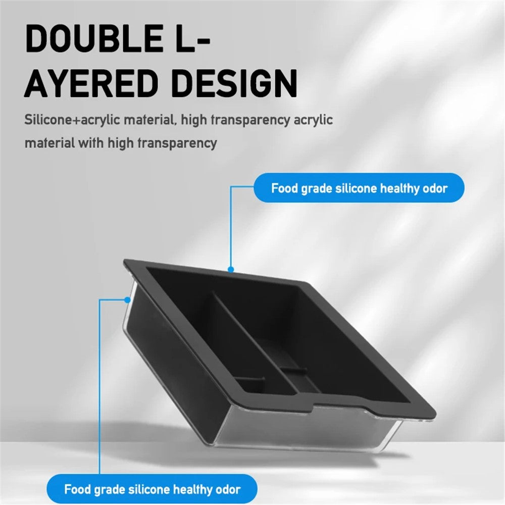 ALZH005 2Pcs / Set For Model Y / 3 Car Center Console Storage Box