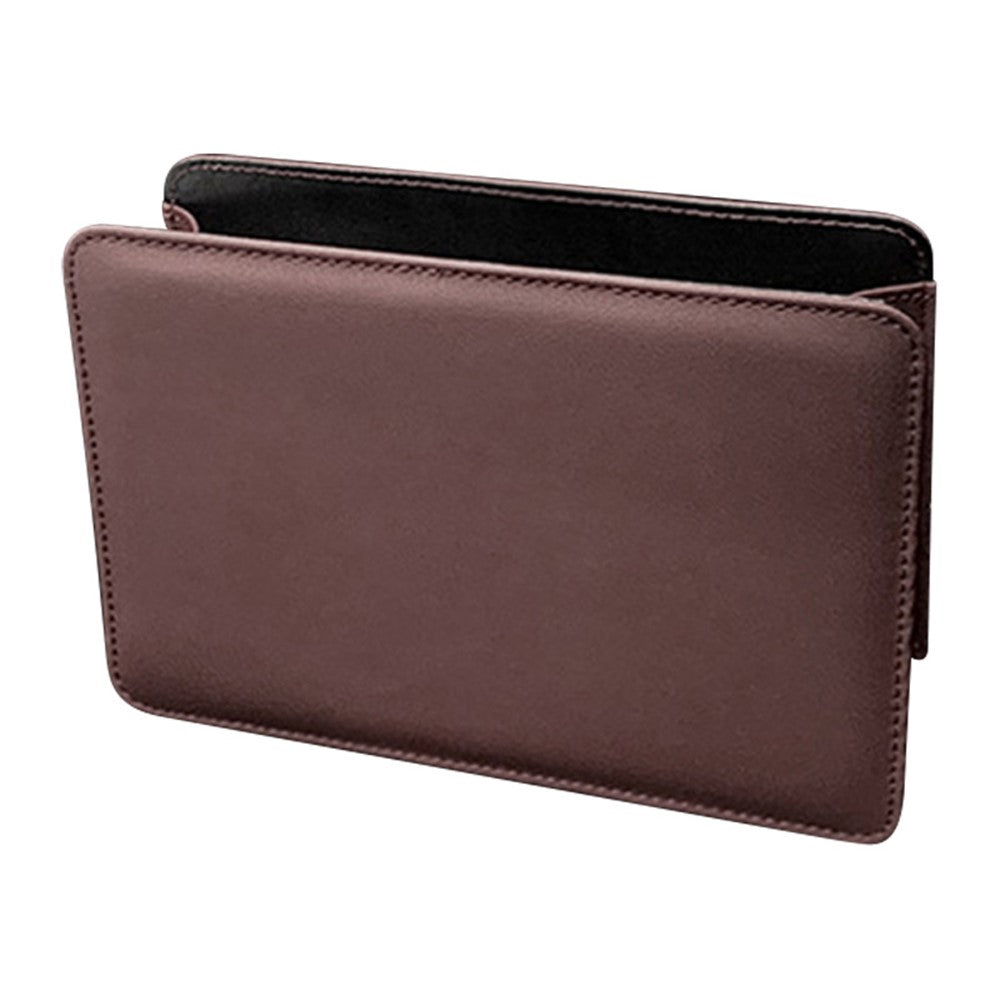 Car Seat Gap Organizer Leather Storage Box Seat Back Side Organizer for Phones Keys