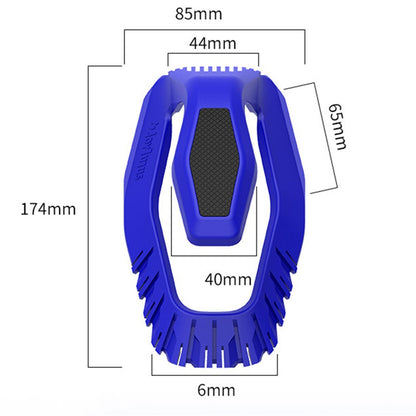 JOYTUTUS 4-in-1 Car Ice Scraper Windshield Ice Breaker Quick Clean Glass Brush Snow Remover