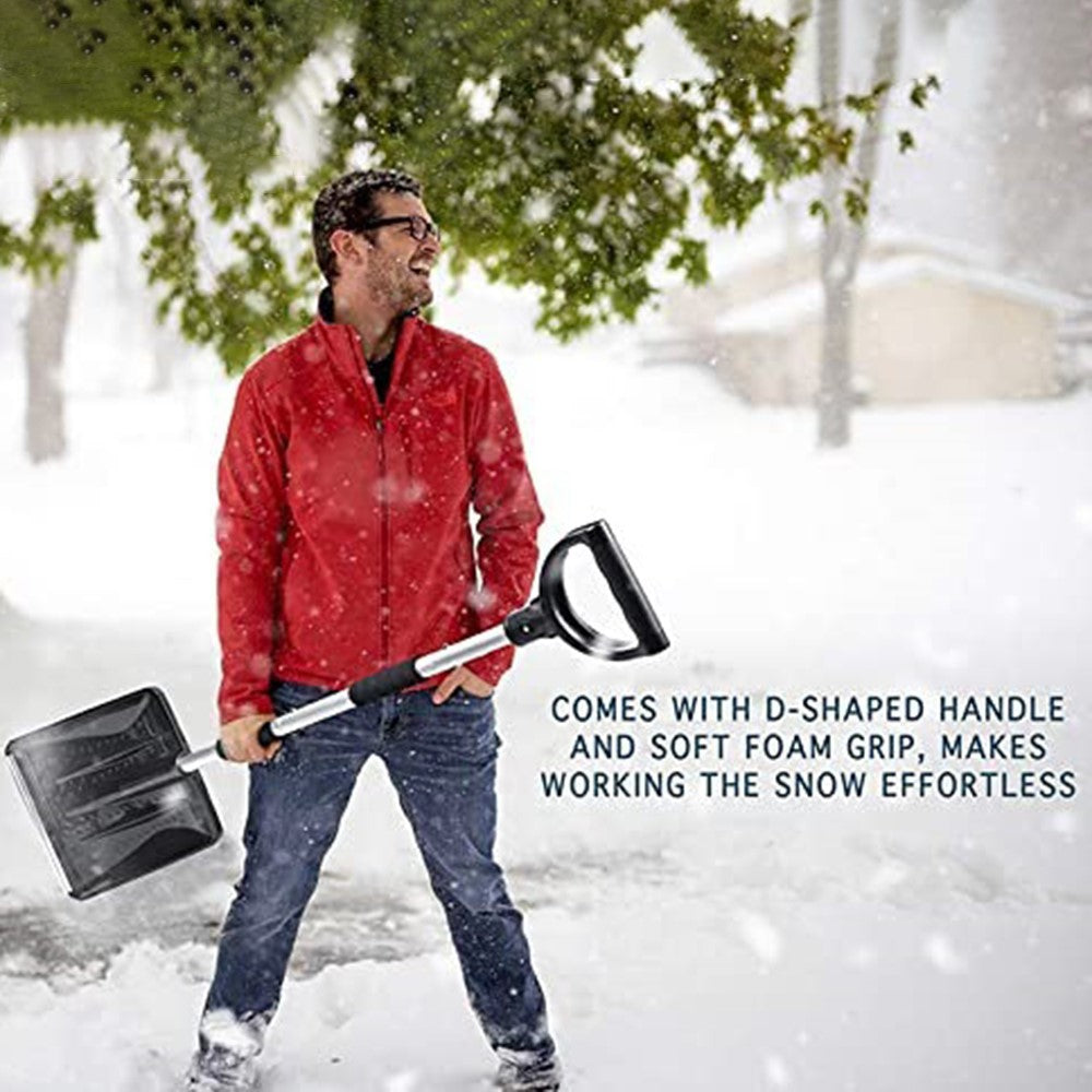 MAIZELAI 3 In 1 Detachable Ice Scraper Windshield Ice Breaker Winter Snow Brush Shovel Car Snow Remover Kit