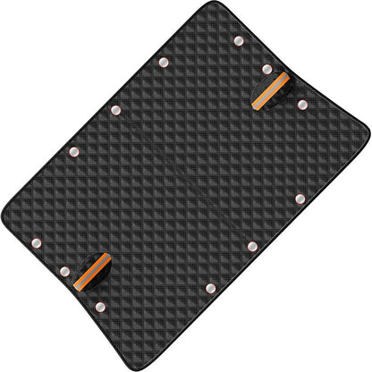 Car Front Windshield Snow Cover Sun-Proof Anti-Frost Winter Windshield Protector with 12 Magnets