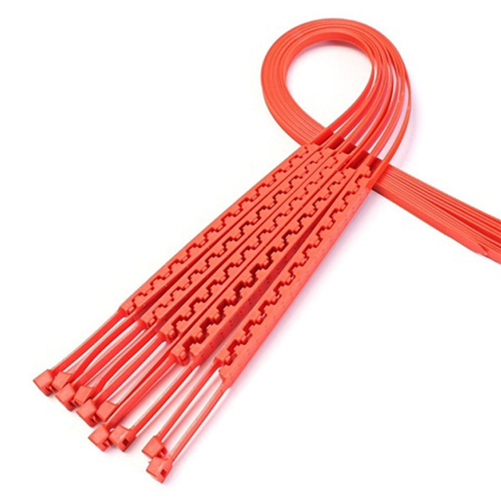 20Pcs Car Winter Tires Snow Chain Outdoor Car Winter Tire Wheels Chains Snow Wheel Tyre Cable Belt