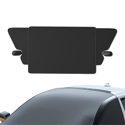 Car Windshield Snow Cover Oxford Cloth Snowproof Frost-proof Sun-proof Cover
